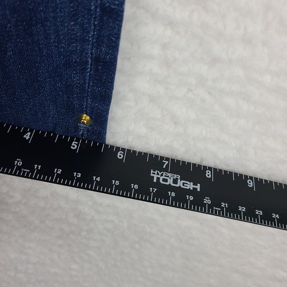 FRAME Jeans Womens 30 Blue Le High Skinny Distress Dark Wash Denim - Picture 8 of 14